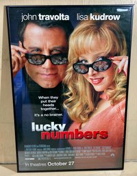 Original Movie Poster Lucky Numbers  2000