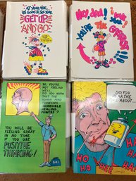 1991 Animated New Old Stock /Dead Stock Greeting Cards By AMERICAN HEART BEATS - Over 100 Cards