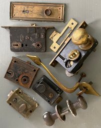 Lot Of Antique & Vintage Door Hardware