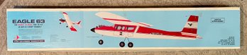RC Airplane Carl Goldberg Models INC. Eagle 63 Balsa Wood Aircraft