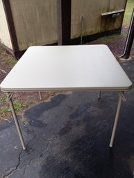 Folding Card Table