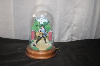 Elvis 'love Me Tender' Windup Music Box