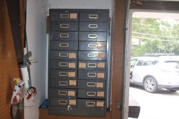 Metal Drawer Storage Includes Tools