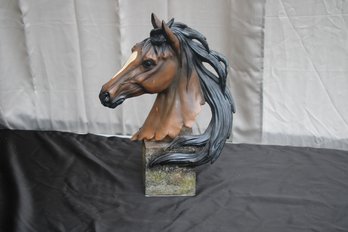 Horse Head Statue