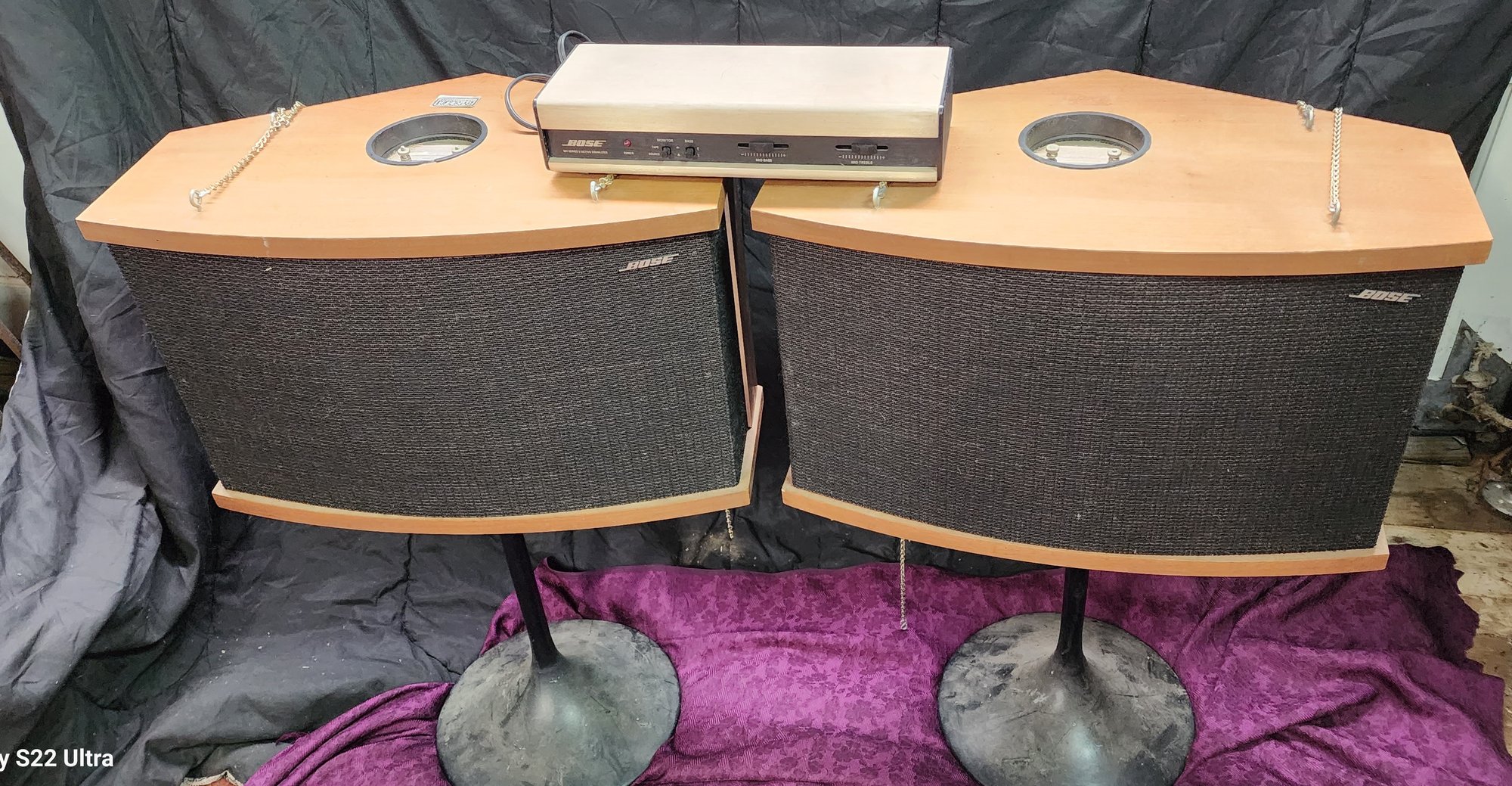 2 Bose Brand, Hanging Style, Direct/reflecting Speakers And 901