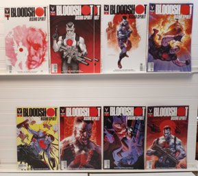 Bloodshot: Rising Spirit #1 - 8 (2018) Valiant  Giorello, Brisson, Bunn, One Extra #2 Included