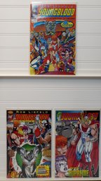 Youngblood 1 - 3 Comic Lot Image 1992 Rob Liefeld Early Superhero Team Series