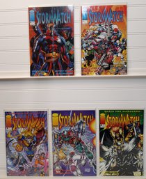 StormWatch 0 - 4 (1993) By Brett Booth, Scott Clark, Trevor Scott  Image Comics