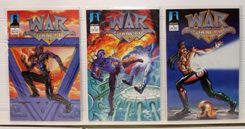 War Dancer 1 - 3 (1994) By Defiant Comics  Alan Weiss, Jim Shooter
