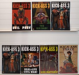 Kick-Ass 3 #1 - 6  Extra #3 (2013) By Mark Millar & John Romita Jr  Icon Comics