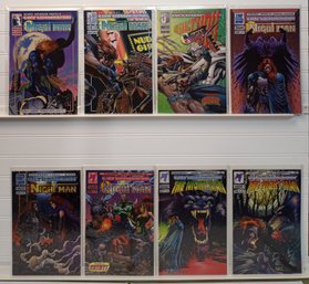 Night Man 1 - 8 (1993) Malibu Ultraverse  Englehart, Robertson, Pepoy, Florimonte