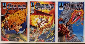 Charlemagne 0 - 2 (1994) By Defiant Comics  Jim Shooter & Adam Pollina Action Series