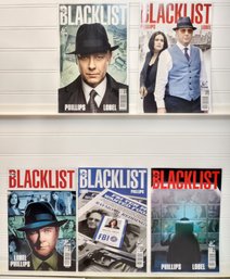 The Blacklist 1 - 4  Variant (2015) By Phillips & Lobel  Titan Comics TV Adaptation