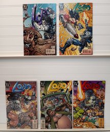 Lobo #3 - 7 (1993 - 1994) By Alan Grant & Val Semeiks  Interstellar Mayhem Ensues