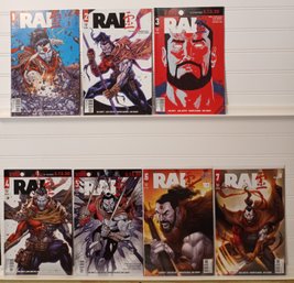 RAI 1 - 7 (2019, Valiant) Dan Abnett & Juan Jos Ryp Cyber-Samurai Sci-Fi Saga