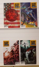 Bloodshot USA 1 - 4 (2016, Valiant) Jeff Lemire & Doug Braithwaite Nanite Plague Event