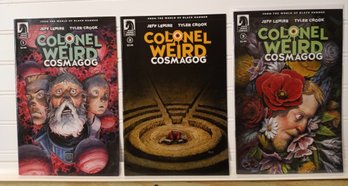 Colonel Weird Cosmagog 1 - 3 (2020, Dark Horse) Jeff Lemire & Tyler Crook Mini-Series
