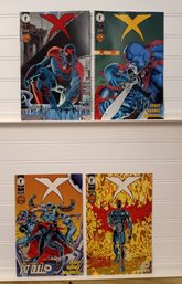 X #1 - 4 (1994) Dark Horse Comics Grant Mahnke Palmiotti Arcadia Vigilante Lot