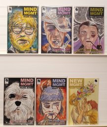 Mind MGMT 31 - 35 & New MGMT 1 (2015 Dark Horse) By Matt Kindt  Psychic Espionage Saga