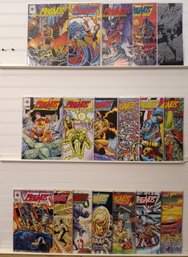 Magnus Robot Fighter 21 - 38 (1993 - 1994 Valiant) By Reese, Brock, Lapham, Layton