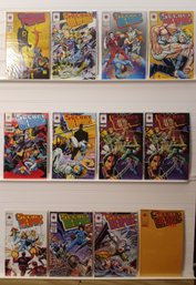 Secret Weapons 1 - 11 Valiant 1993 Superteam Series With Bloodshot And Livewire