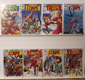 H.A.R.D. Corps 1 - 8 (1992 Valiant) Vintage Superhero Team Series By Layton & Giarrano