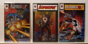 Bloodshot #0 - 2 (Valiant, 1993 - 1994) Origin And Early Issues  Art By Windsor-Smith
