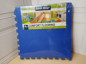 Best Step 4pk Comfort Flooring Foam Mat Set - Interlocking Floor Tiles Unopened