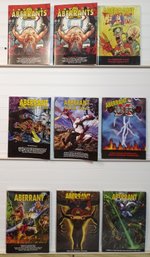 Aberrant RPG Sourcebook Lot X9 White Wolf Trinity Storyteller Gaming Books