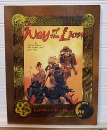 The Way Of The Lion RPG Book 1998 Legend Of The Five Rings Clan Sourcebook