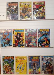 Wolverine Comic Lot 1988 - 1992 By Barry Windsor-Smith, Jim Lee, Silvestri, Kubert