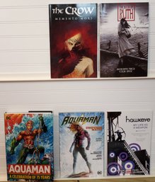 Aquaman, Crow, Hawkeye Graphic Novels 2012 - 2019 Finch, Fraction, DeConnick, IDW, DC
