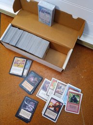 12' Long Box Of Magic The Gathering Cards, Ice Age, The Dark, Fallen Empires And More