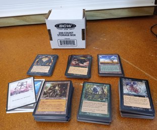 200 Count Box Of Magic The Gathering Cards With Riths Grove And Bone Shredder