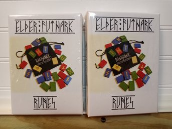 Fate Of The Norns Ragnarok Elder Futhark Rune Sets  2 Boxed Pendelhaven Games