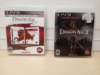 Dragon Age Origins Ultimate & Dragon Age II Signature Edition For PlayStation 3 PS3