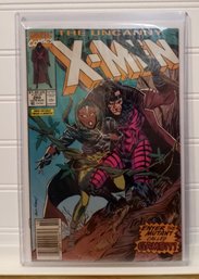 Uncanny X-Men 266 First Appearance Of Gambit In Hard Protective Case Marvel 1990