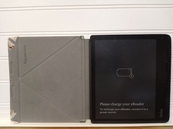 Kobo Sage EReader With Sage Rakuten Cover Case Model N778K Touchscreen 8' WiFi