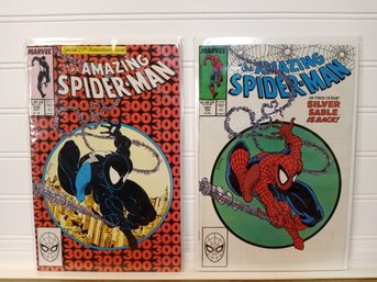 The Amazing Spider-Man #300 (Venom First Full Appearance) And #301 Marvel Comics Todd McFarlane Art