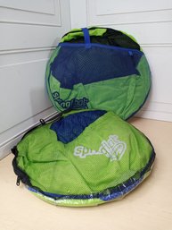 Set Of 2 SwimWays Spring Floats With Carrying Cases For Pool Or Beach