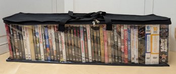 Classic Film DVD Collection In Carrying Case Featuring Over 50 Movies And Anthologies