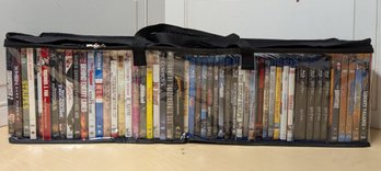 DVD And Blu-ray Lot Of About 50 Movies Including Harry Potter, Jackal, Rambo, Stripes