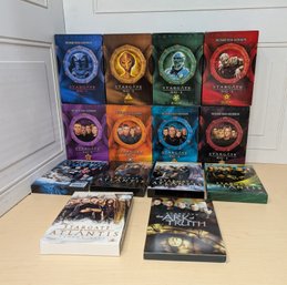 Stargate SG-1 And Atlantis DVD Lot With 8 SG-1 Seasons, 5 Atlantis Sets, Ark Of Truth