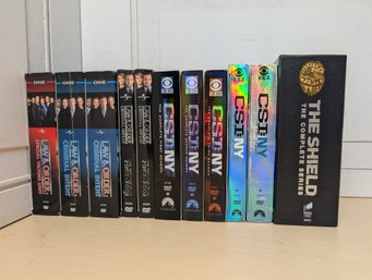Crime Drama DVD Lot: The Shield Complete Series, Law & Order, CSI NY & More