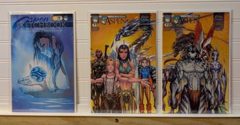Aspen Comics Lot 2003 - 2004 Michael Turner, Soulfire, Talent Caldwell Art