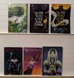 Indie Comic Lot 1995 - 2021 We Live, Hellshock, Poppys Inferno, Me You Love