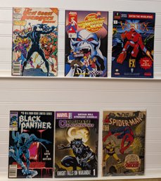 Comic Lot Black Panther, Spider-Man, West Coast Avengers, Vortex, 1980s - 2020s