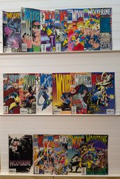 Wolverine Comic Lot Issues 31, 59, 72 - 87 (1990 - 1994) Marvel X-Men Series Arc