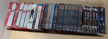 Massive TV Series DVD Lot  MacGyver, Warehouse 13, Monk, Las Vegas, 24, And More