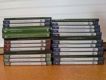 Great Courses History & Philosophy DVD Lot  7 Full Series